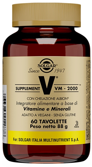 SUPPLEMENT VM 2000 60 TAVOLETTE - farmasorriso.com