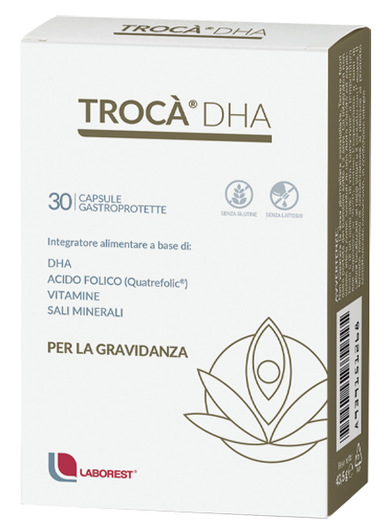 TROCA' DHA 30 CAPSULE - farmasorriso.com