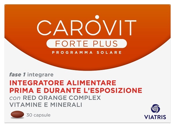 CAROVIT FORTE PLUS PROGRAMMA SOLARE 30 CAPSULE - farmasorriso.com