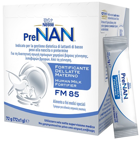 PRENAN FORTIFICANTE DEL LATTE MATERNO FM85 72 BUSTINE X 1 G - farmasorriso.com