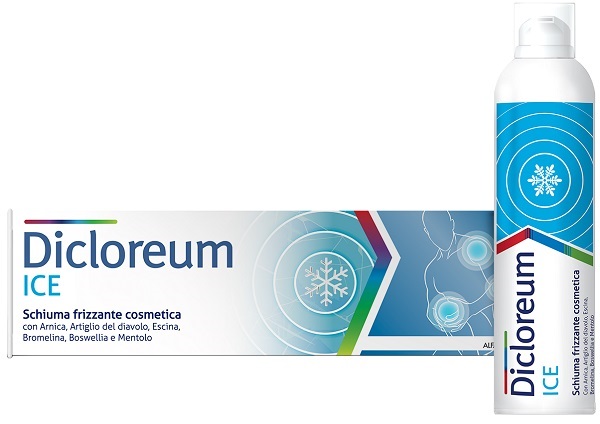 DICLOREUM ICE SCHIUMA FRIZZANTE 150 ML - farmasorriso.com