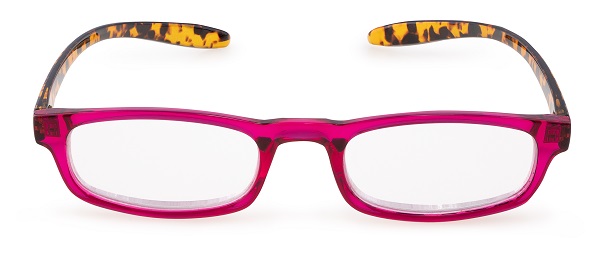 OCCHIALE PER PRESBIOPIA CONTACTA HUG LAMPONE/DEMI +3,50 ASTA AL COLLO - farmasorriso.com