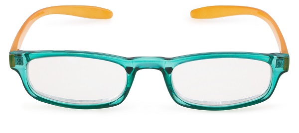 OCCHIALE PER PRESBIOPIA CONTACTA HUG VERDE/SENAPE +1,00 ASTA AL COLLO - farmasorriso.com