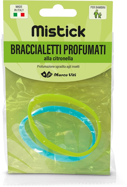 MISTICK BRACCIALETTI AZZURRO + VERDE 2 PEZZI - farmasorriso.com