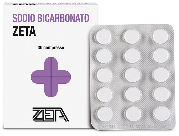 SODIO BICARBONATO ALIMENTO 500 MG 30 COMPRESSE - farmasorriso.com