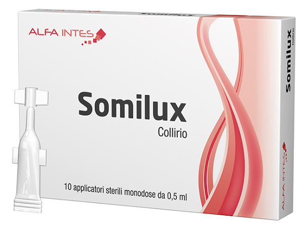 SOMILUX COLLIRIO 10 APPLICATORI STERILI MONODOSE DA 0,5 ML - farmasorriso.com
