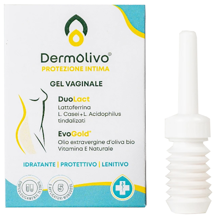 DERMOLIVO GEL VAGINALE 5 FLACONI X 3 ML - farmasorriso.com