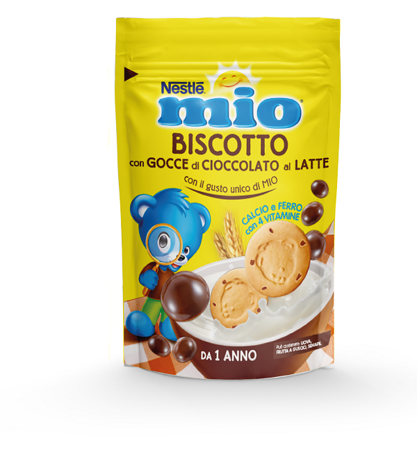 MIO BISCOTTO GOCCE CIOCCOLATO AL LATTE 150 G - farmasorriso.com