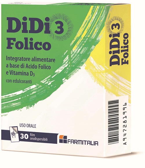 DIDI3 FOLICO 30 FILM ORODISPERSIBILI - farmasorriso.com