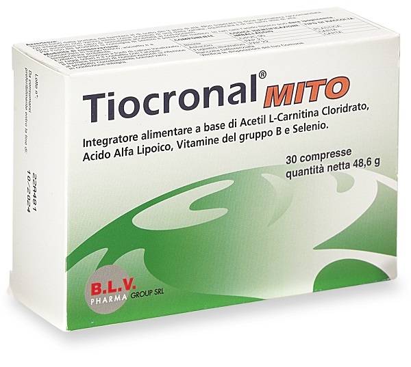 TIOCRONAL MITO 30 COMPRESSE - farmasorriso.com