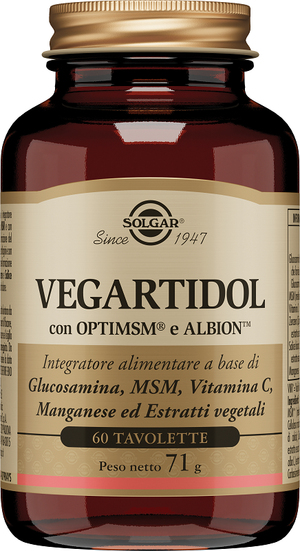 VEGARTIDOL 60 TAVOLETTE - farmasorriso.com