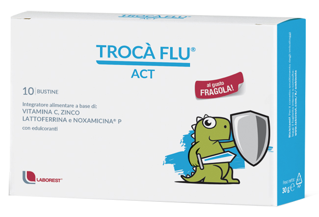 TROCA' FLU ACT 10 BUSTINE - farmasorriso.com