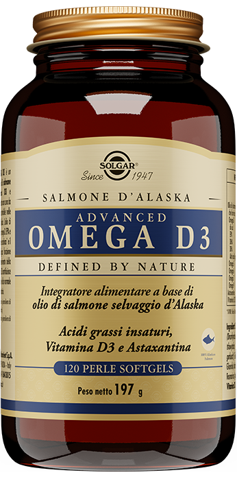 ADVANCED OMEGA D3 120 PERLE SOFTGEL - farmasorriso.com