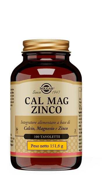 CAL MAG ZINCO 100 TAVOLETTE - farmasorriso.com