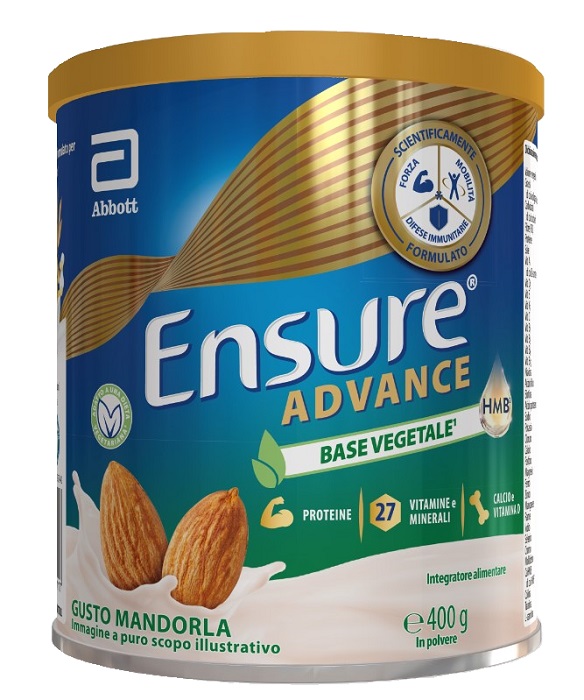 ENSURE ADVANCE BASE VEGETALE 400 G - farmasorriso.com
