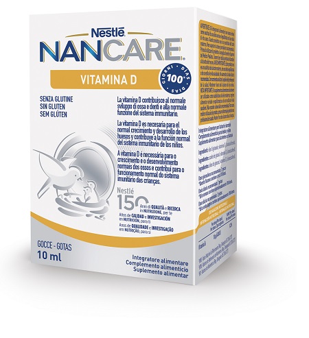 NANCARE VITAMINA D GOCCE 10 ML - farmasorriso.com