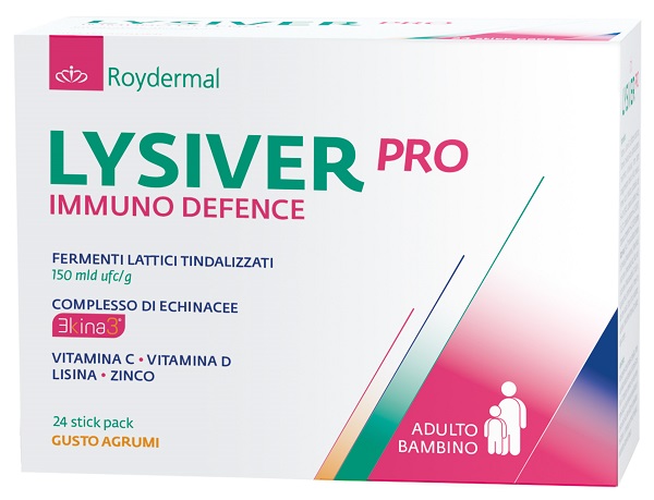 LYSIVER PRO IMMUNO DEFENCE 24 STICK PACK DA 3 G - farmasorriso.com