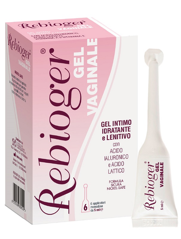 REBIOGER GEL VAGINALE 6 APPLICATORI MONODOSE DA 5 ML - farmasorriso.com