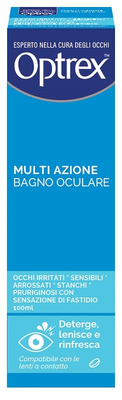 BAGNO OCULARE OPTREX MULTI AZIONE 100 ML - farmasorriso.com
