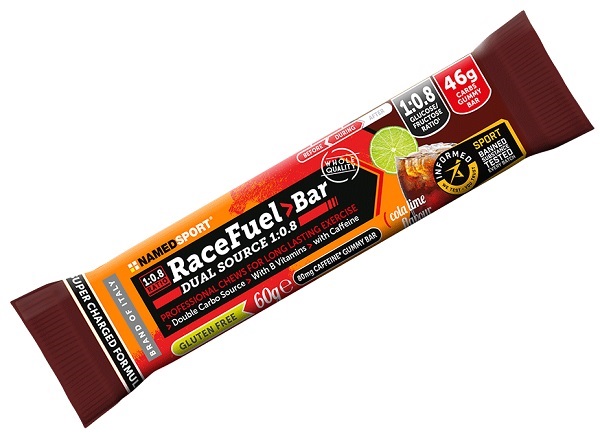 RACE FUEL BAR COLA LIME BARRETTA 60 G - farmasorriso.com