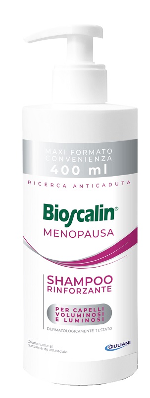 BIOSCALIN MENOPAUSA SHAMPOO RINFORZANTE 400 ML - farmasorriso.com