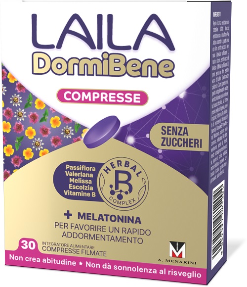 LAILA DORMIBENE 30 COMPRESSE - farmasorriso.com