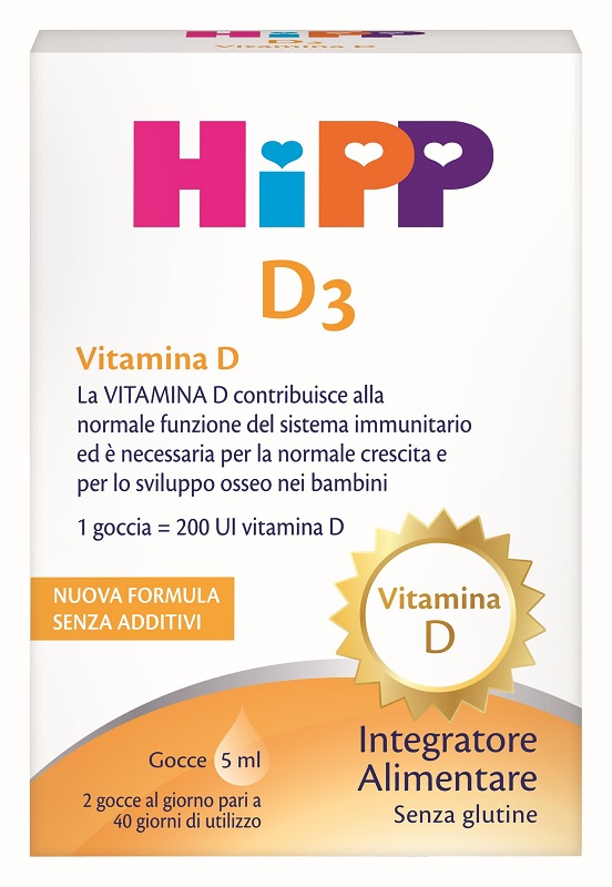 HIPP D3 5 ML NUOVA FORMULA - farmasorriso.com