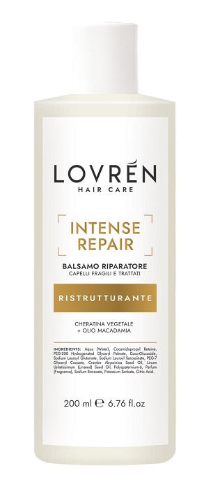 LOVREN HAIR CARE INTENSE REPAIR SHAMPOO RISTRUTTURANTE 200 ML - farmasorriso.com