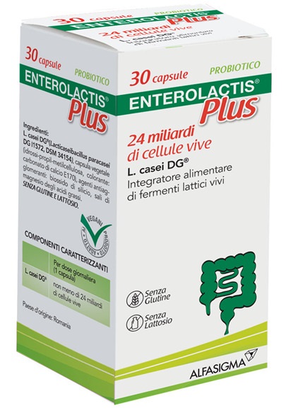 ENTEROLACTIS PLUS 30 CAPSULE - farmasorriso.com