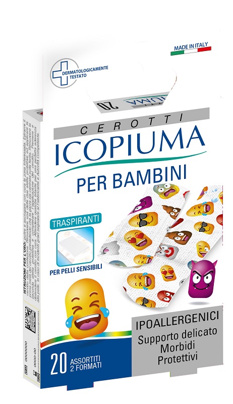 ICOPIUMA CEROTTO TESSUTO NON TESSUTO BIMBI - farmasorriso.com
