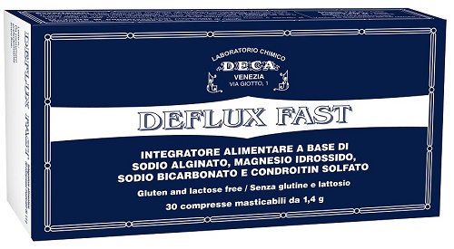 DEFLUX FAST 30 COMPRESSE MASTICABILI - farmasorriso.com