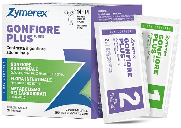 ZYMEREX GONFIORE PLUS 28 BUSTINE - farmasorriso.com