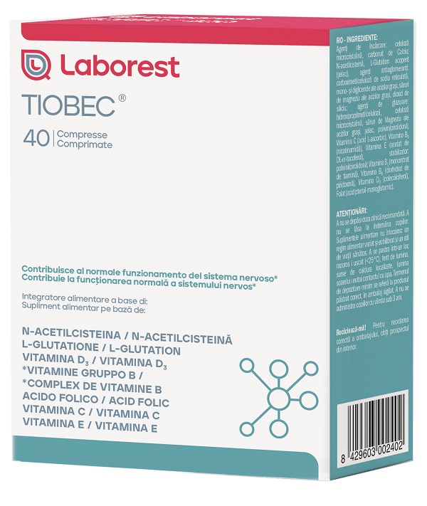 TIOBEC 40 COMPRESSE - farmasorriso.com