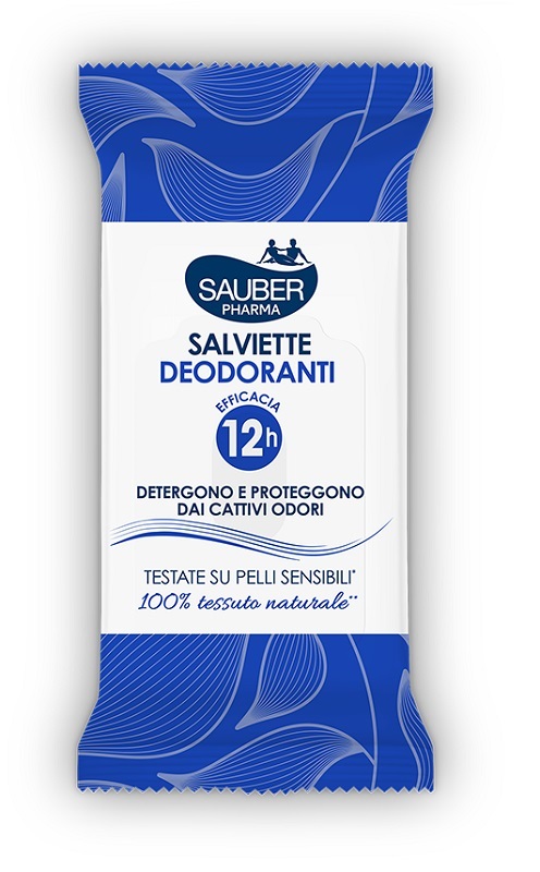 SAUBER SALVIETTE DEODORANTI 10 PEZZI - farmasorriso.com