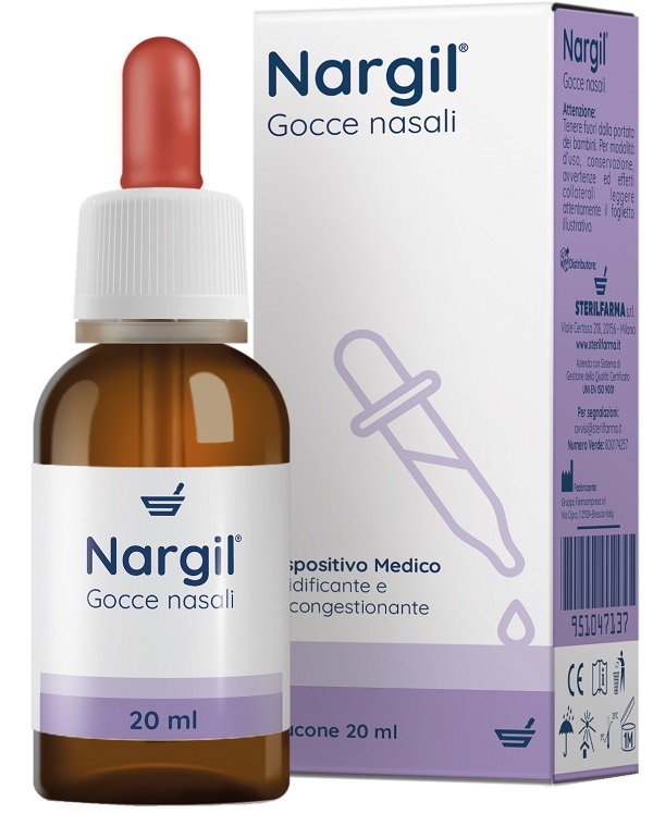 GOCCE NASALI NARGIL 20 ML - farmasorriso.com