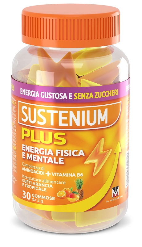 SUSTENIUM PLUS 30 CARAMELLE GOMMOSE 3 G - farmasorriso.com