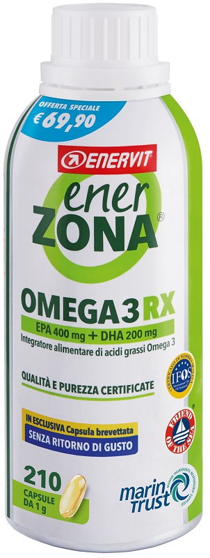 ENERZONA OMEGA 3RX 210 CAPSULE 1 G OFFERTA SPECIALE - farmasorriso.com