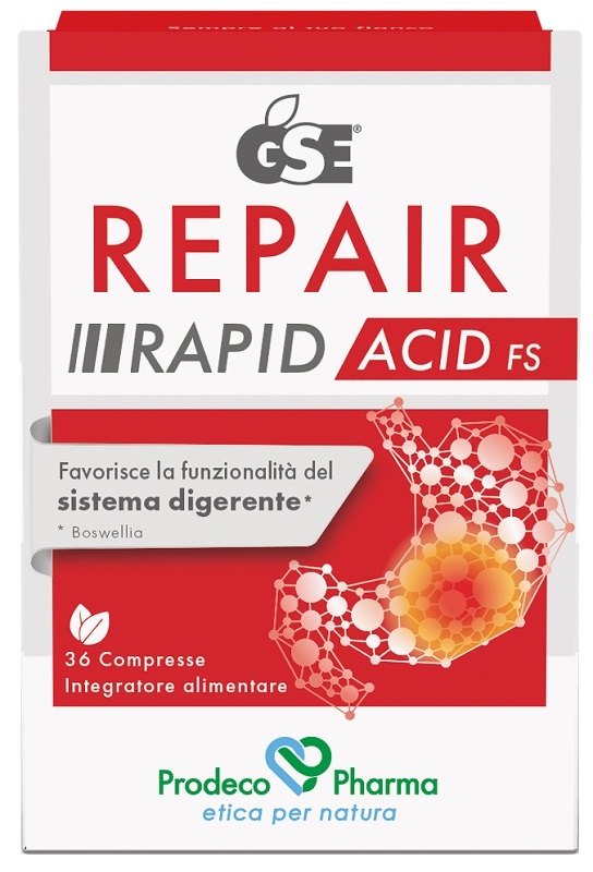 GSE REPAIR RAPID ACID FS 36 COMPRESSE - farmasorriso.com