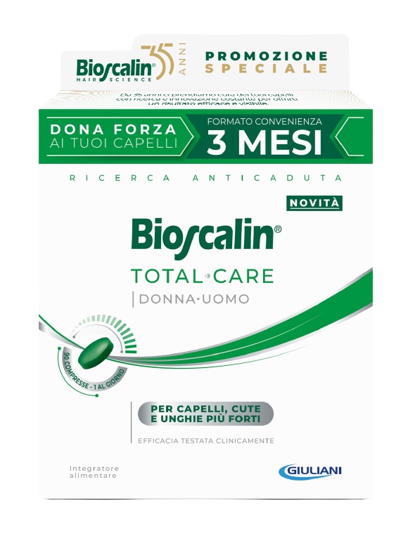 BIOSCALIN TOTAL CARE 90 COMPRESSE PROMO - farmasorriso.com