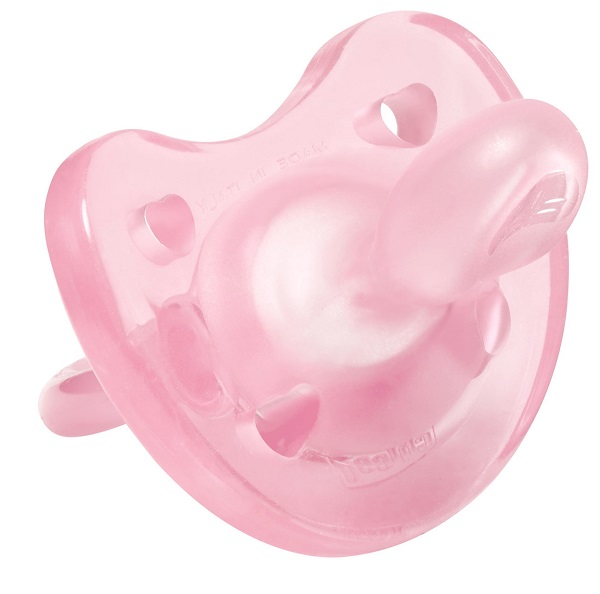 CHICCO GOMMOTTO IN SILICONE GIRL 6-16 MESI 1 PEZZO - farmasorriso.com
