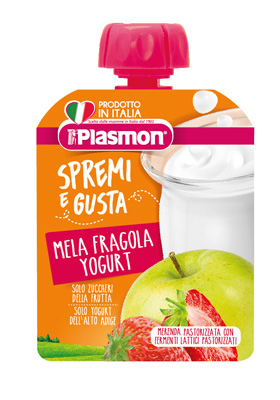 SPREMI E GUSTA FRAGOLA MELA YOGURT 85 G - farmasorriso.com