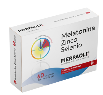 MELATONINA ZINCO SELENIO PIERPAOLI 60 COMPRESSE - farmasorriso.com
