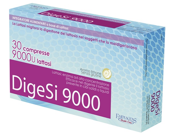 DIGESI 9000 30 COMPRESSE 9000U LATTASI - farmasorriso.com