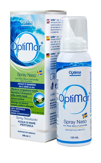 OPTIMAR SPRAY NASO ALOE CAMOMILLA 100 ML - farmasorriso.com