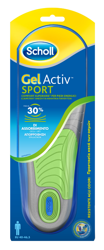 SCHOLL GEL ACTIV SPORT UOMO - farmasorriso.com