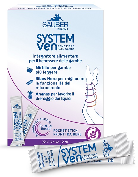 SAUBER SYSTEM VEN 30 STICK 10 ML - farmasorriso.com