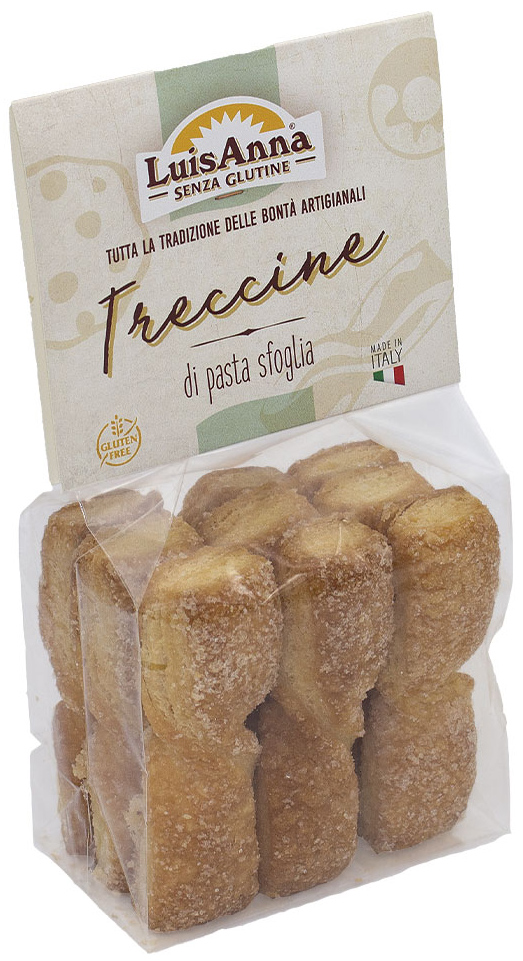 BISCOTTI SFOGLIA TRECCINE 130 G - farmasorriso.com