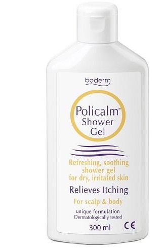 GEL ANTIPRURITO E LENITIVO POLICALM SHOWER 300 ML CE - farmasorriso.com