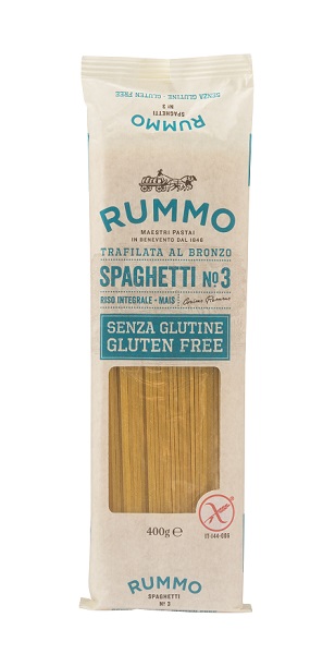 RUMMO SPAGHETTI N3 DI RISO INTEGRALE E MAIS 400 G - farmasorriso.com