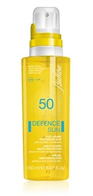 DEFENCE SUN 50 OLIO SOLARE PROTEZIONE ALTA 150 ML - farmasorriso.com